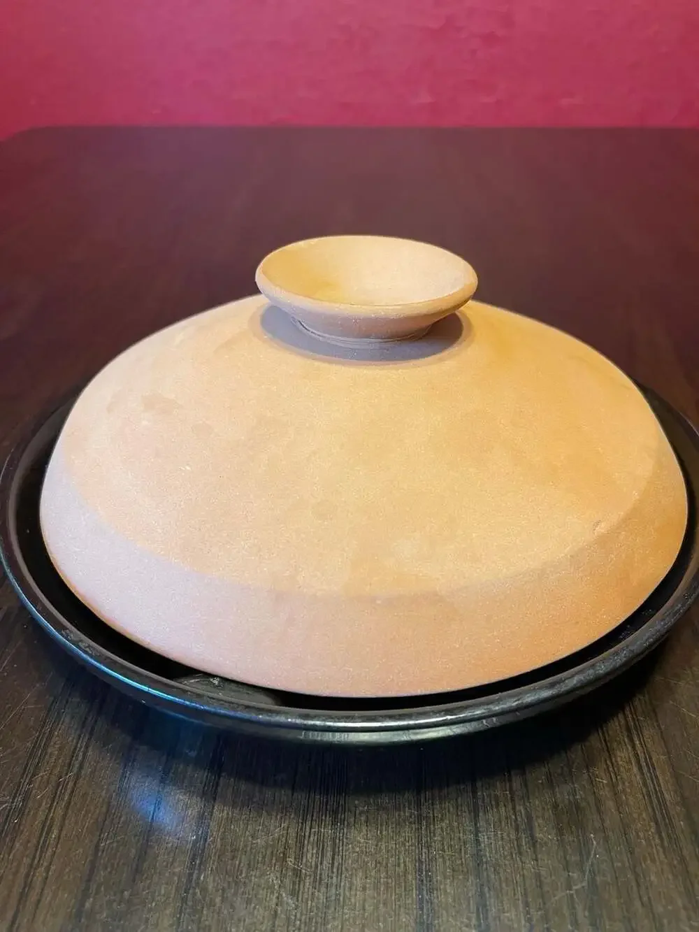 Vintage Frankoma Desert Gold Plainsman Individual Casserole With Lid